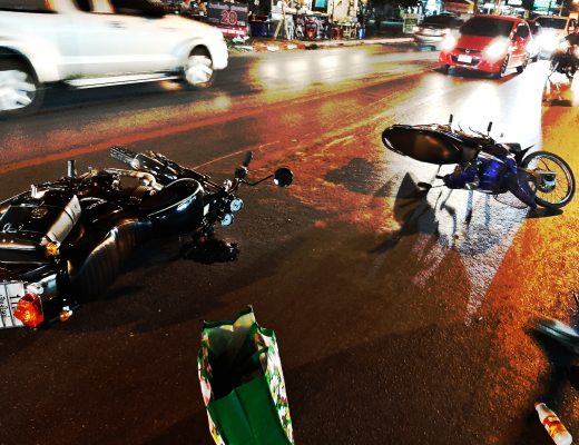 Conduire en Thaïlande - Accident de moto à Chiang Mai