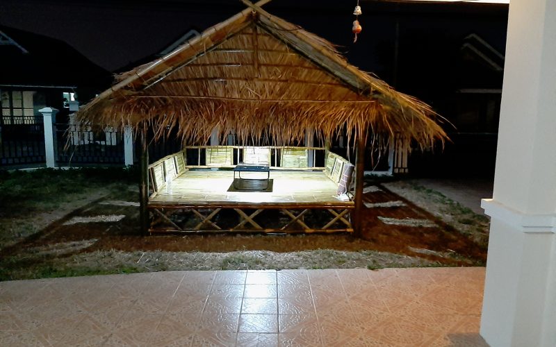 Construction d'un Sala à San Kampheang – Thaïlande