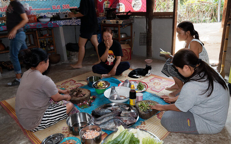Repas de Mariage Thaïlandais
